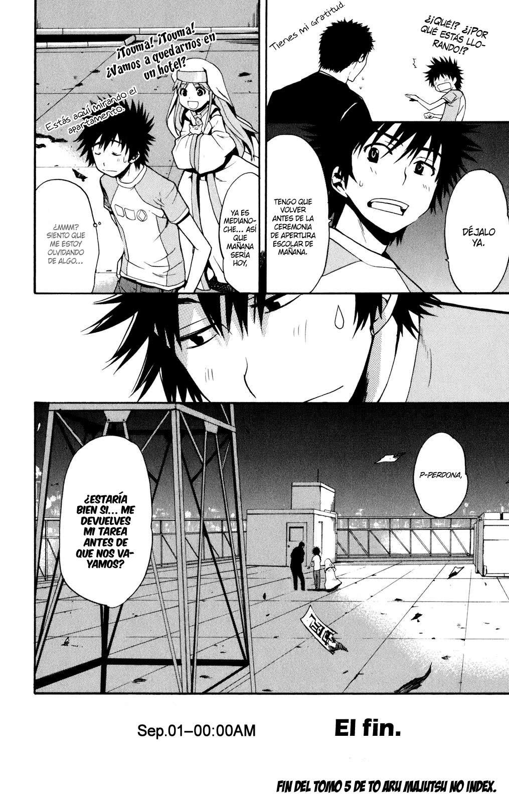 Toaru Majutsu no Index Capitulo 26: Yamisaka Ouma (Parte 2) página 37