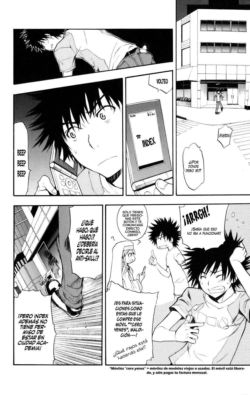 Toaru Majutsu no Index Capitulo 26: Yamisaka Ouma (Parte 2) página 7