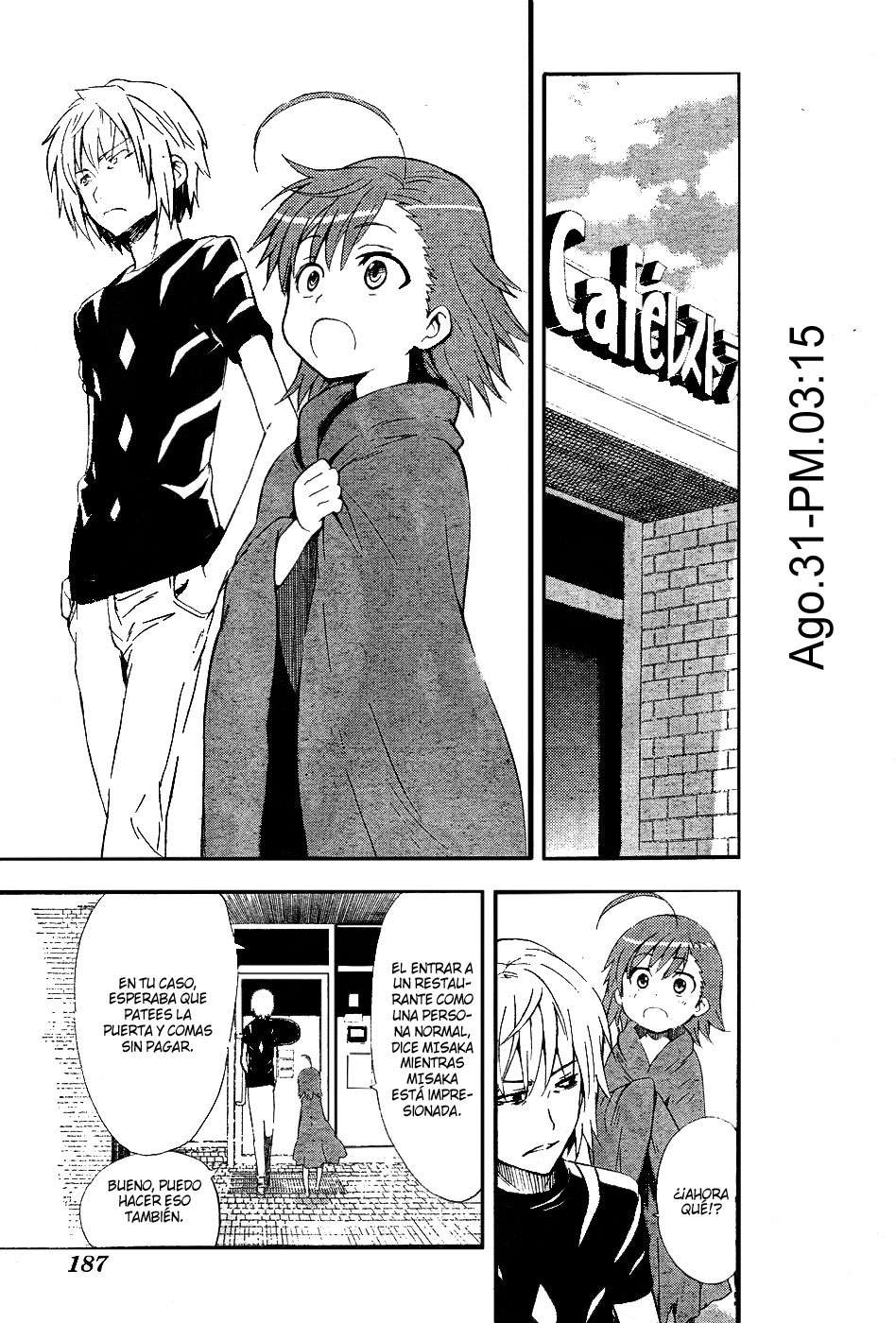 Toaru Majutsu no Index Capitulo 28: Comunicación página 8