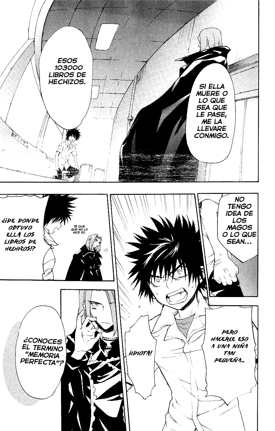 Toaru Majutsu no Index Capitulo 3: El mago página 25
