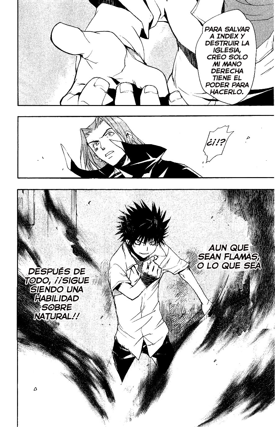Toaru Majutsu no Index Capitulo 3: El mago página 34
