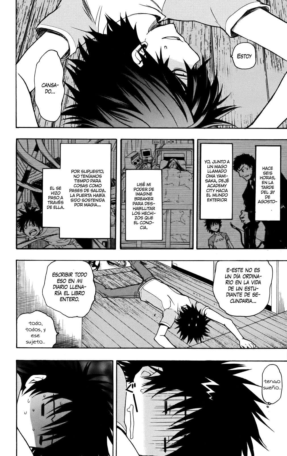 Toaru Majutsu no Index Capitulo 34: Distrito del N° Imaginario / Inst. de los 5 elementos página 10
