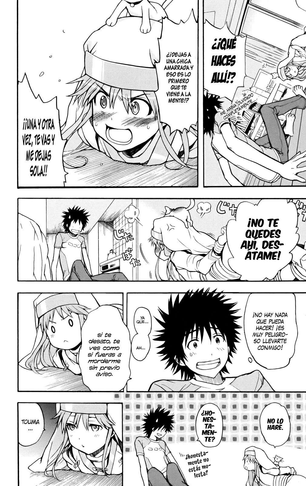 Toaru Majutsu no Index Capitulo 34: Distrito del N° Imaginario / Inst. de los 5 elementos página 12