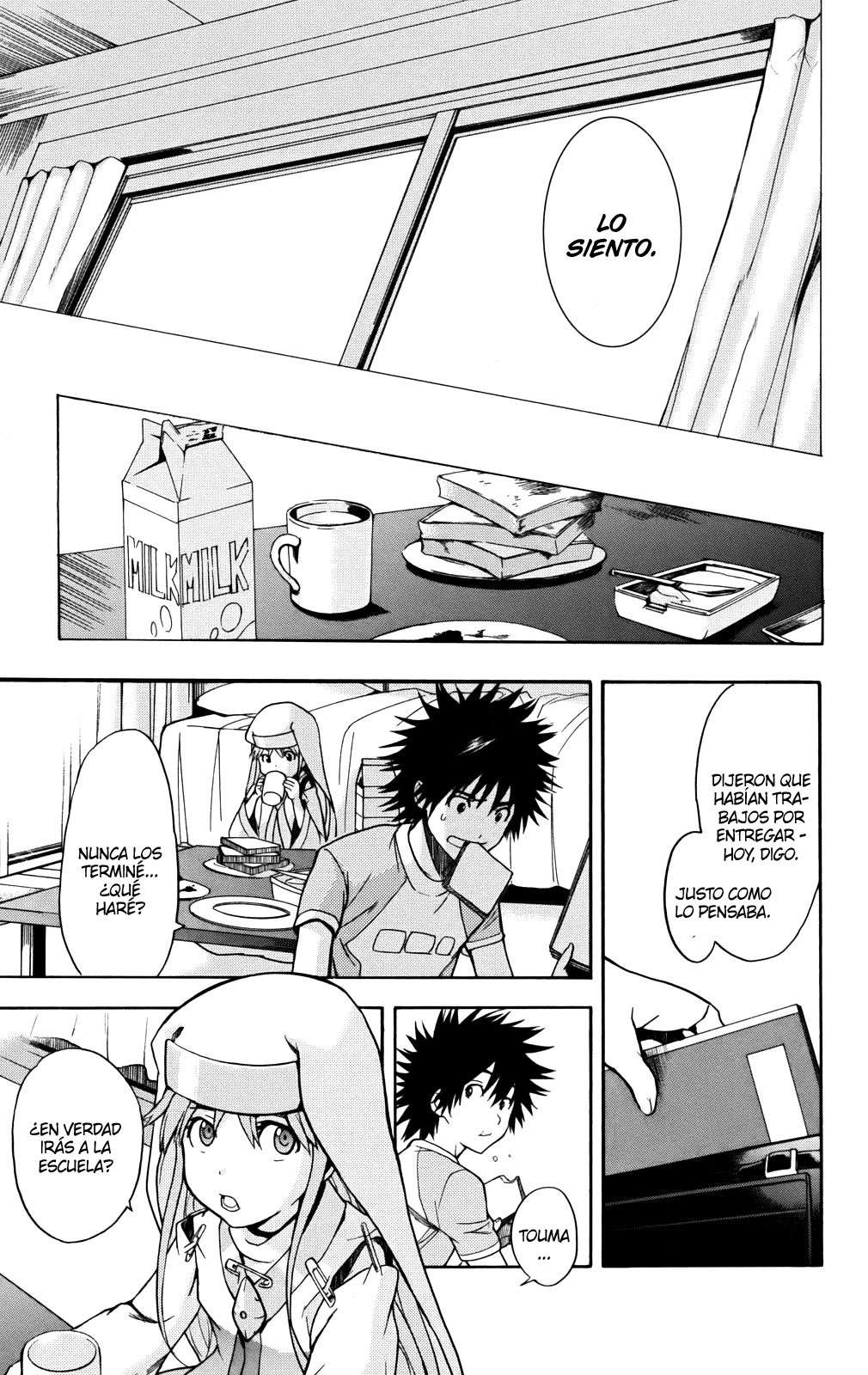 Toaru Majutsu no Index Capitulo 34: Distrito del N° Imaginario / Inst. de los 5 elementos página 15