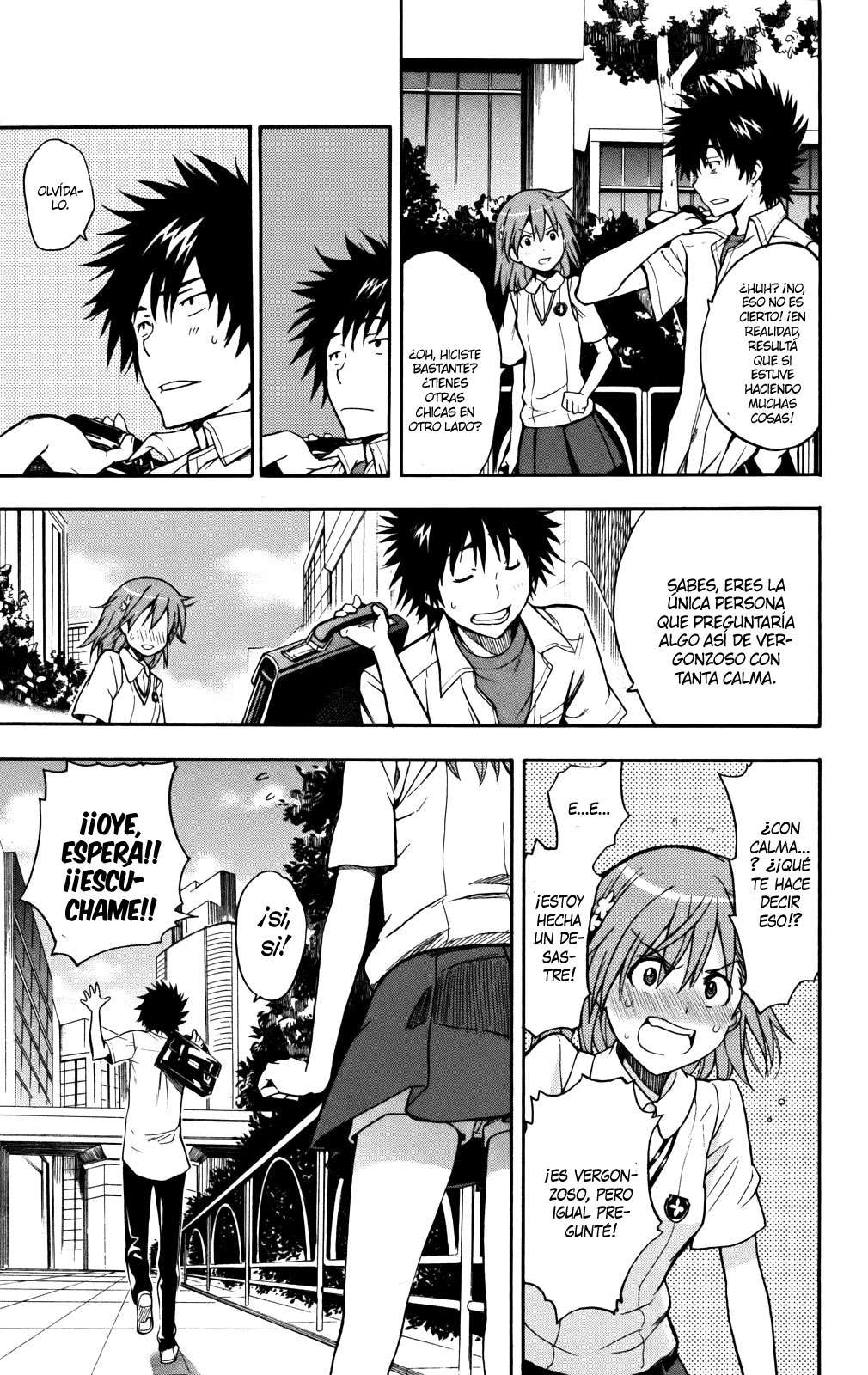 Toaru Majutsu no Index Capitulo 34: Distrito del N° Imaginario / Inst. de los 5 elementos página 21