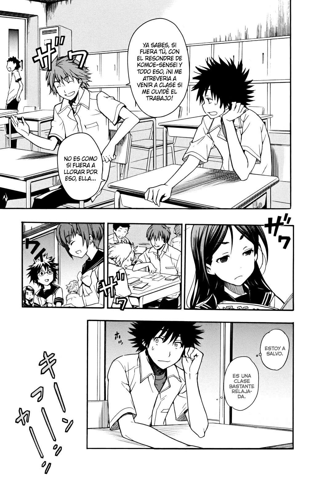 Toaru Majutsu no Index Capitulo 34: Distrito del N° Imaginario / Inst. de los 5 elementos página 27