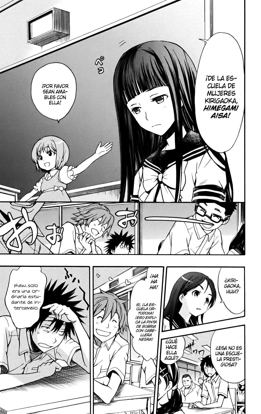 Toaru Majutsu no Index Capitulo 34: Distrito del N° Imaginario / Inst. de los 5 elementos página 33