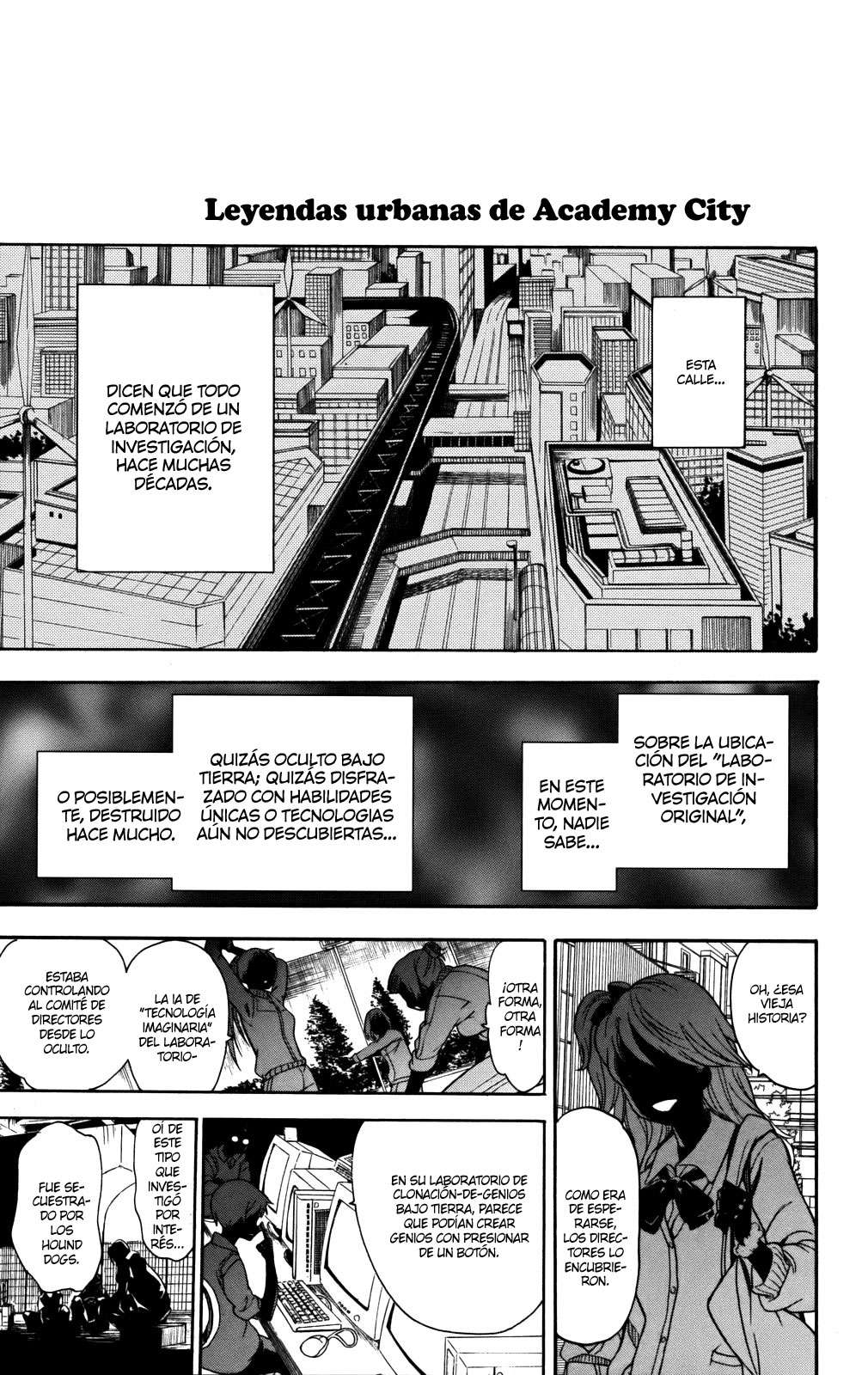 Toaru Majutsu no Index Capitulo 34: Distrito del N° Imaginario / Inst. de los 5 elementos página 7
