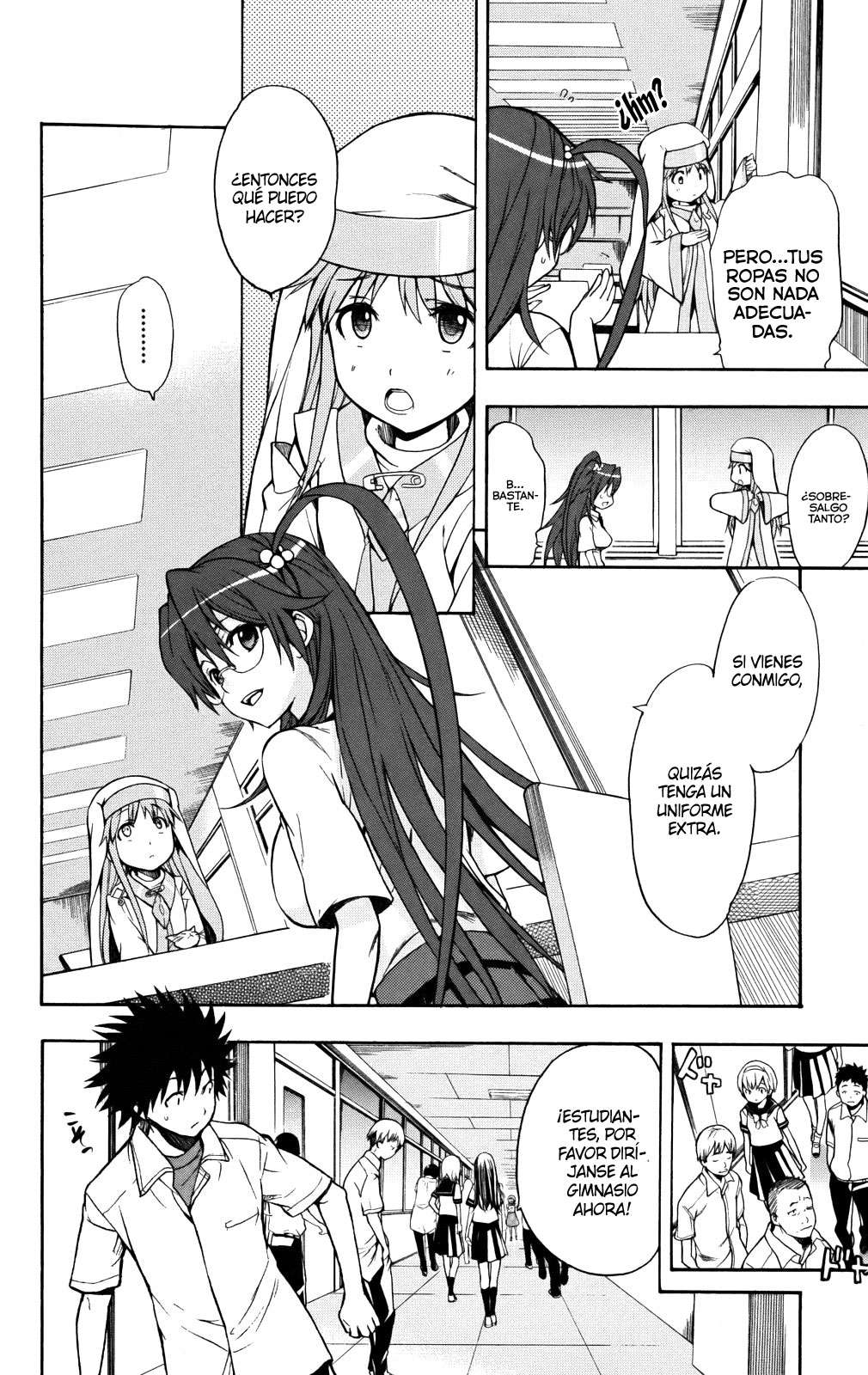 Toaru Majutsu no Index Capitulo 35: Estudiante transferida página 13