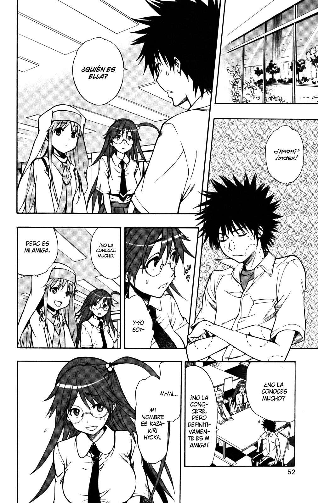 Toaru Majutsu no Index Capitulo 35: Estudiante transferida página 17