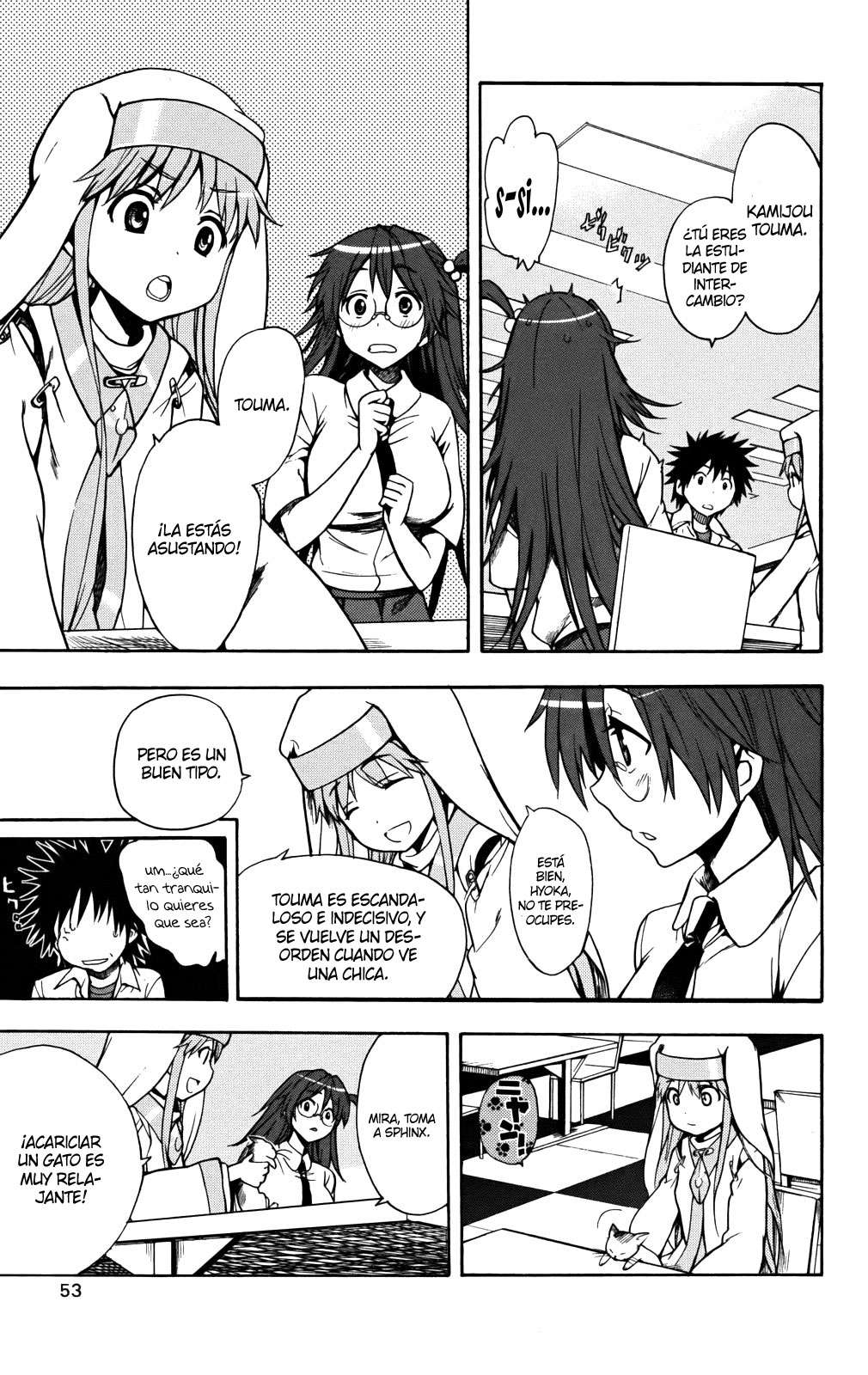 Toaru Majutsu no Index Capitulo 35: Estudiante transferida página 18