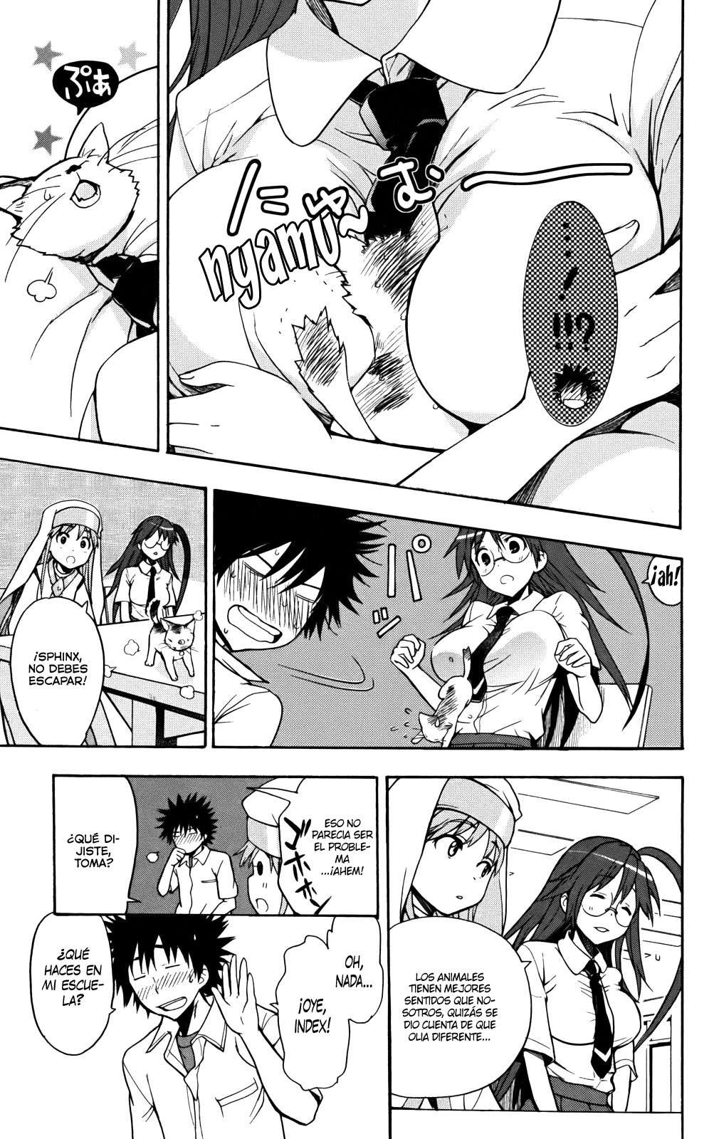 Toaru Majutsu no Index Capitulo 35: Estudiante transferida página 20