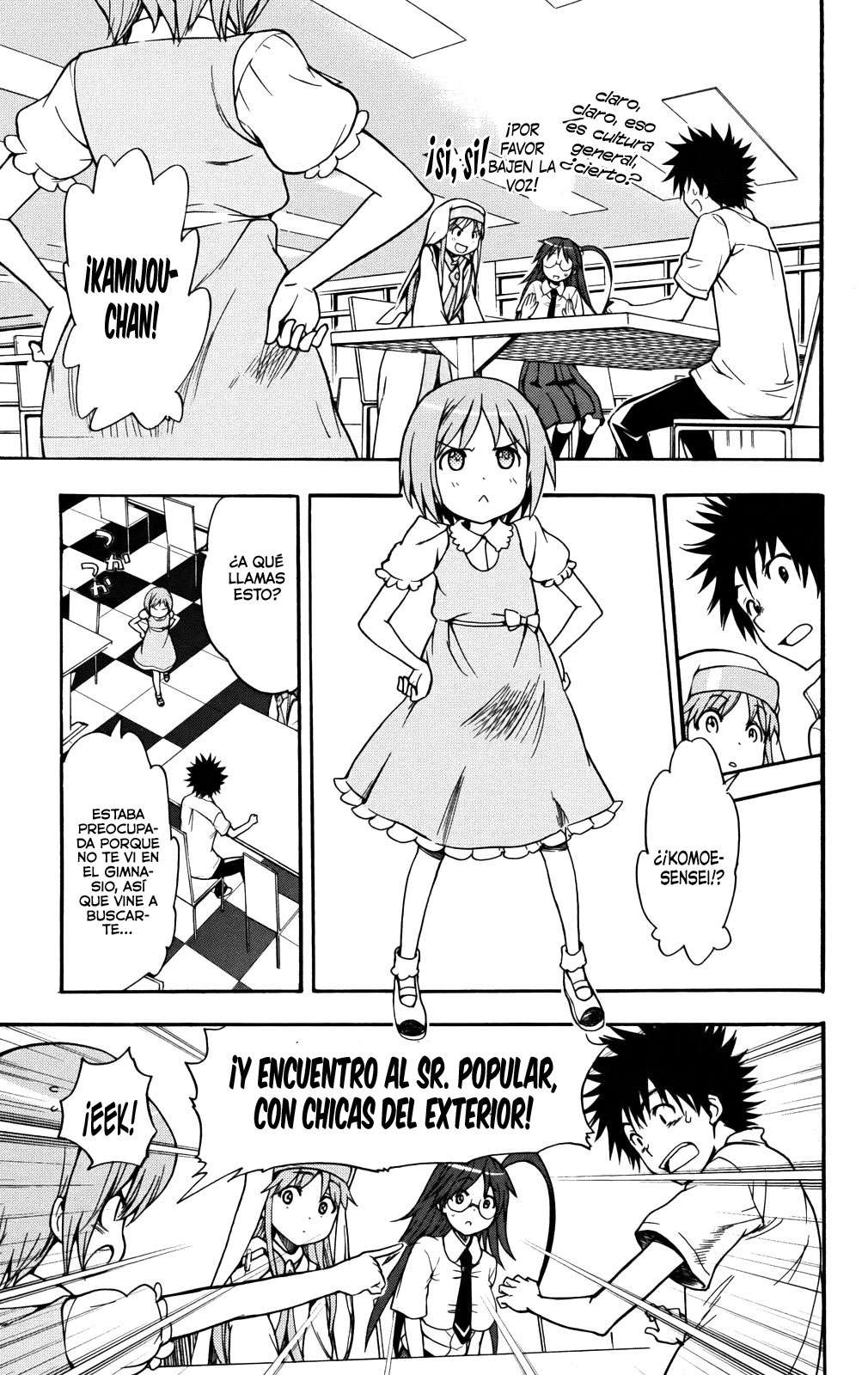 Toaru Majutsu no Index Capitulo 35: Estudiante transferida página 22