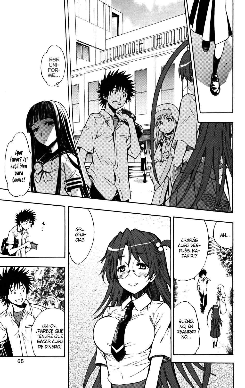 Toaru Majutsu no Index Capitulo 35: Estudiante transferida página 30