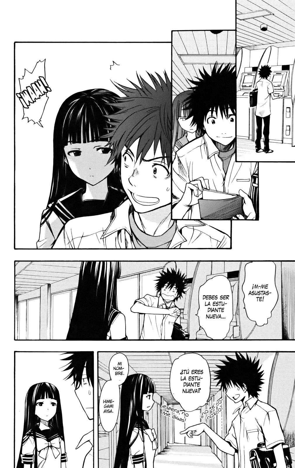Toaru Majutsu no Index Capitulo 35: Estudiante transferida página 31