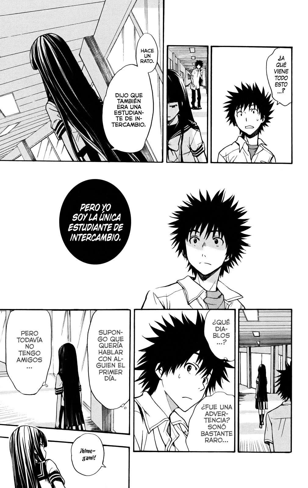 Toaru Majutsu no Index Capitulo 35: Estudiante transferida página 34