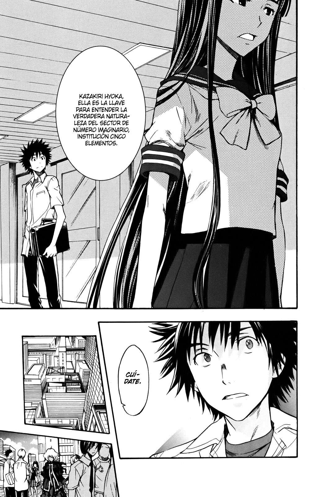 Toaru Majutsu no Index Capitulo 35: Estudiante transferida página 36