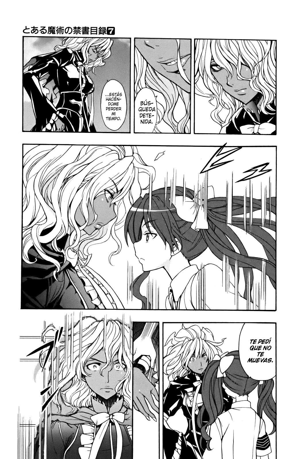 Toaru Majutsu no Index Capitulo 36: Golem página 7