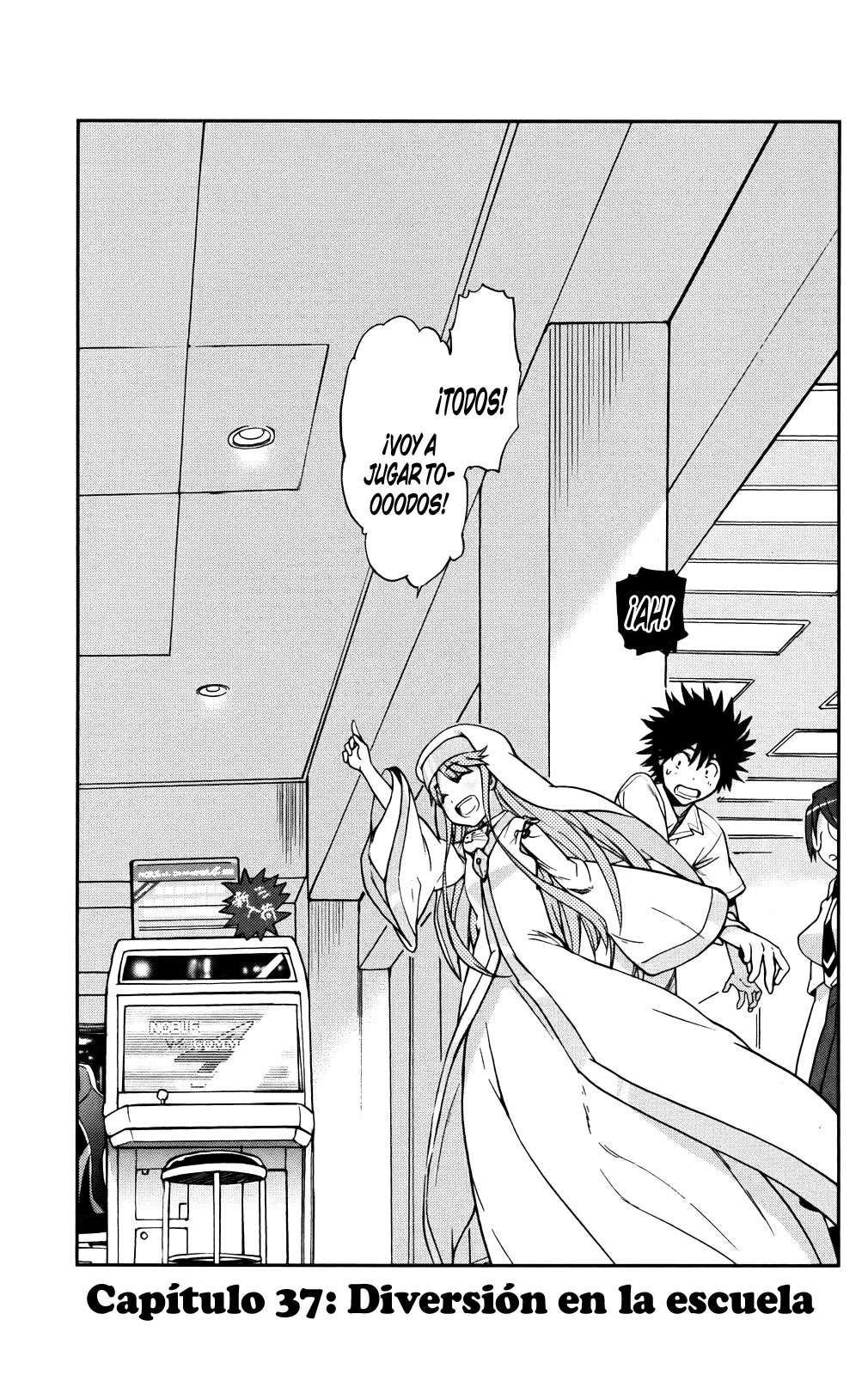 Toaru Majutsu no Index Capitulo 37: Diversión en la escuela página 4