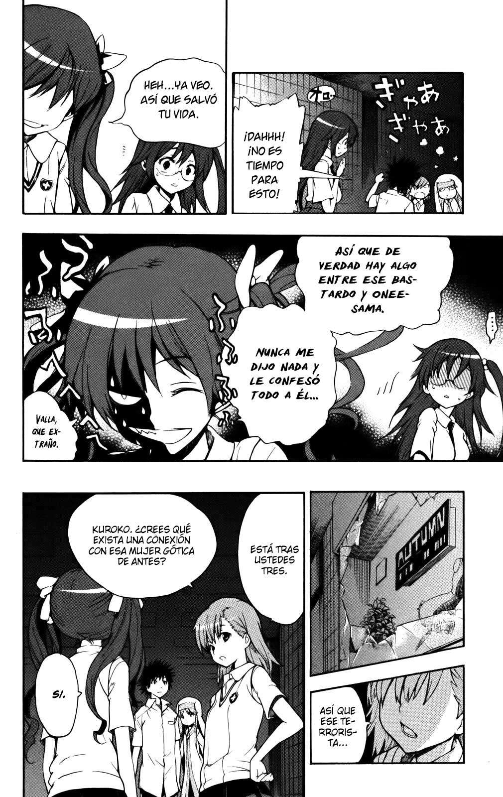 Toaru Majutsu no Index Capitulo 38: Batalla en el centro comercial subterraneo página 9