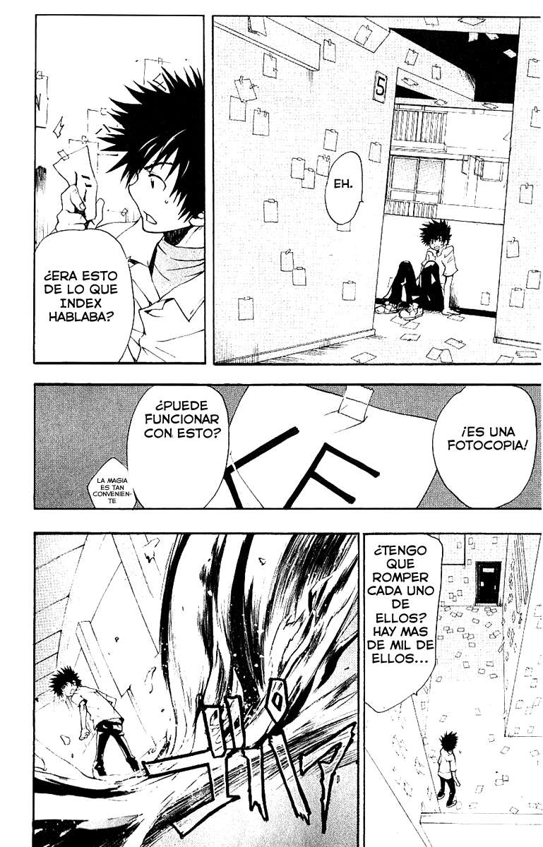 Toaru Majutsu no Index Capitulo 4: El reflejo de la luna página 18