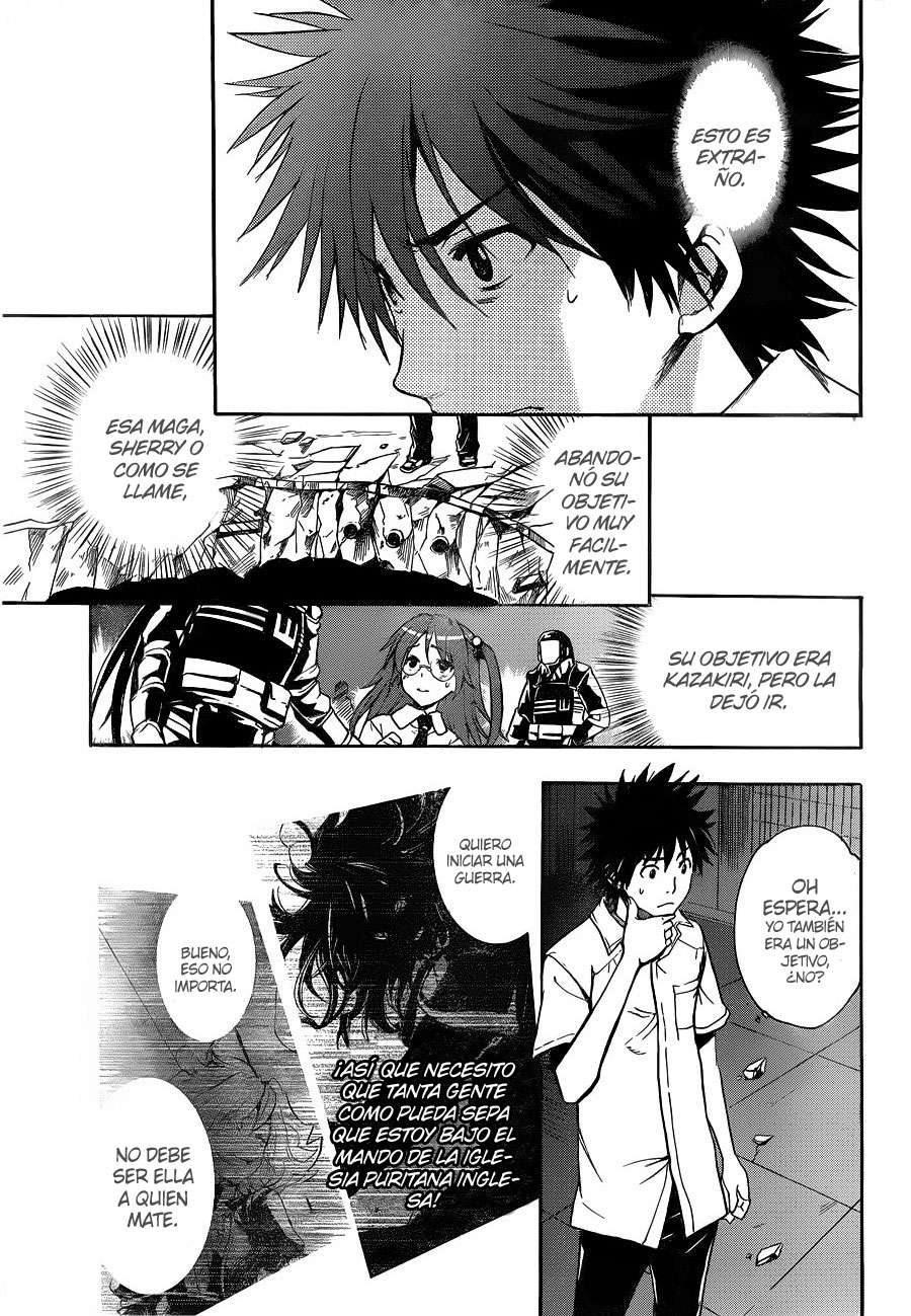 Toaru Majutsu no Index Capitulo 41: Un nuevo objetivo página 16