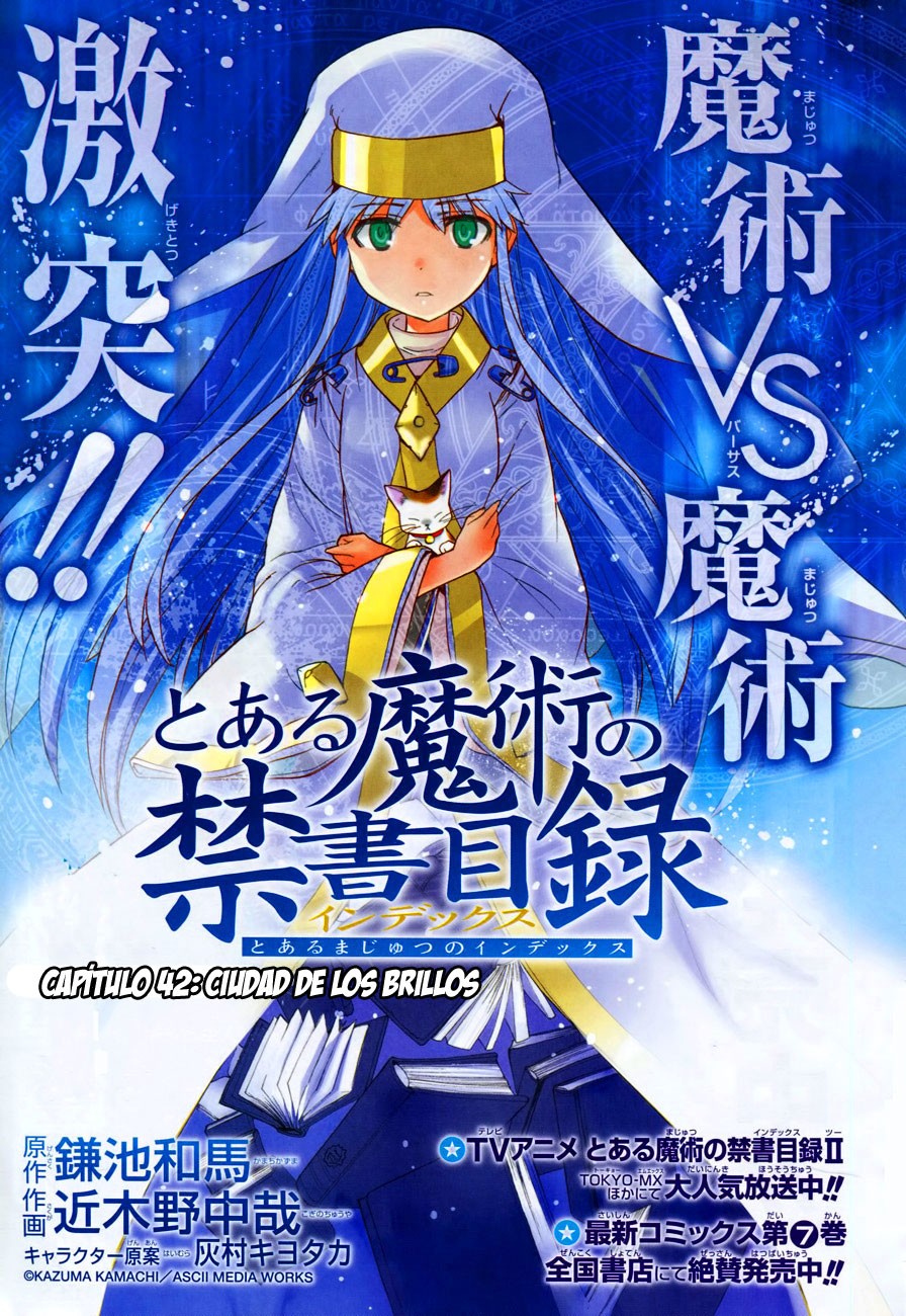 Toaru Majutsu no Index Capitulo 42: Ciudad de los brillos página 2