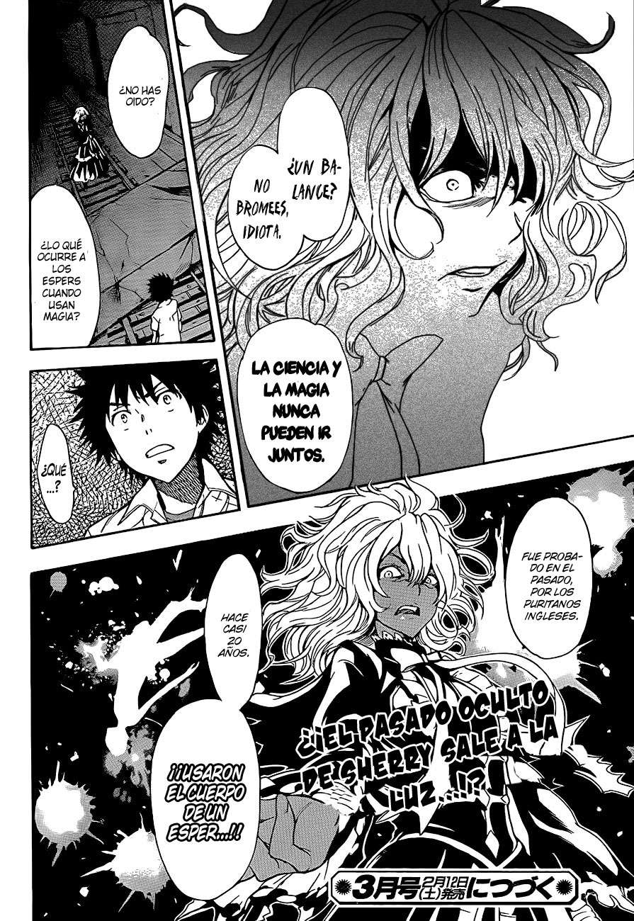 Toaru Majutsu no Index Capitulo 42: Ciudad de los brillos página 31