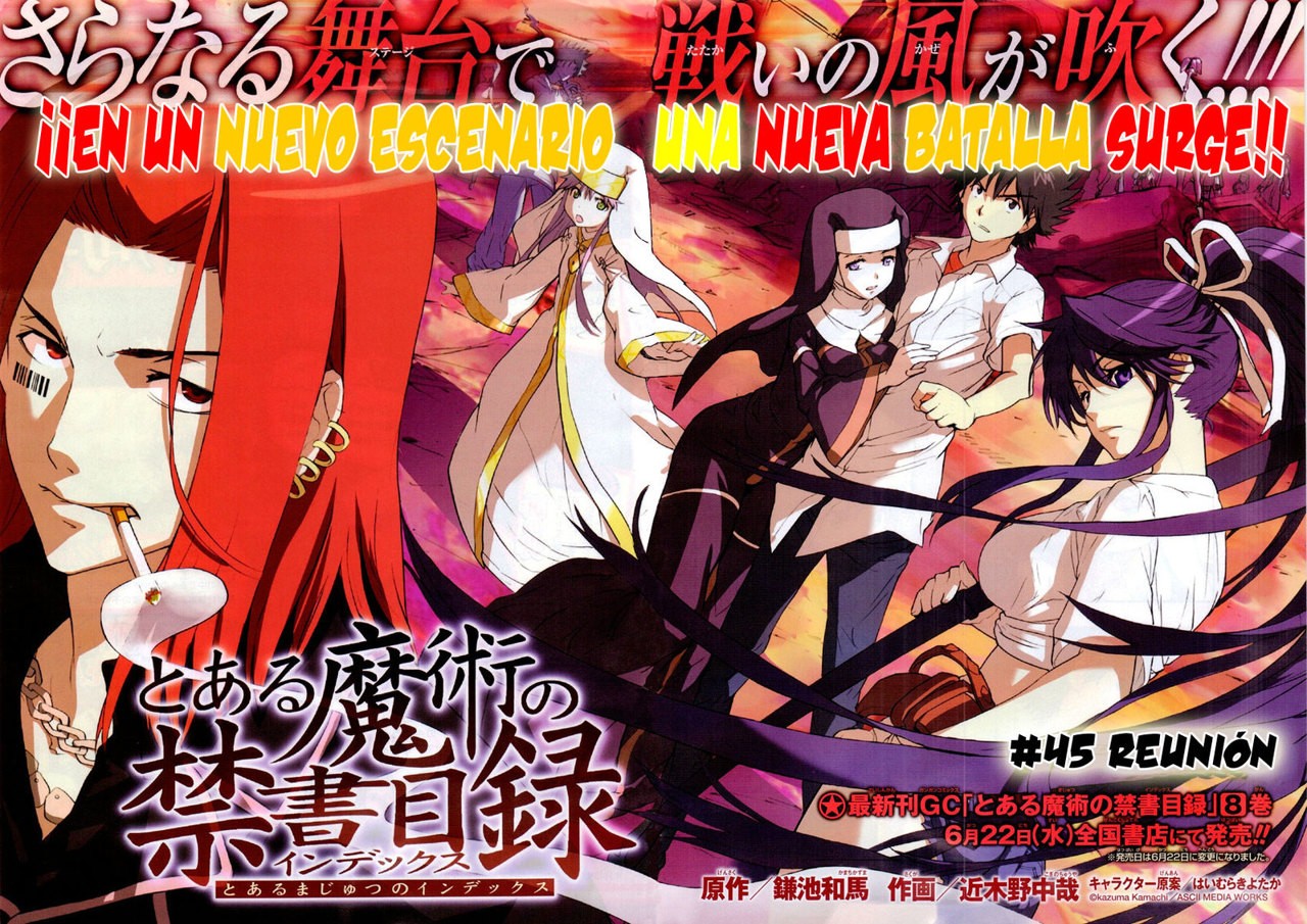 Toaru Majutsu no Index Capitulo 45: Reunion página 3