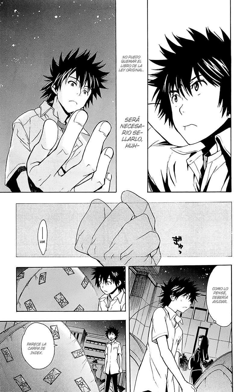 Toaru Majutsu no Index Capitulo 48: Peregrinaje miniatura página 24