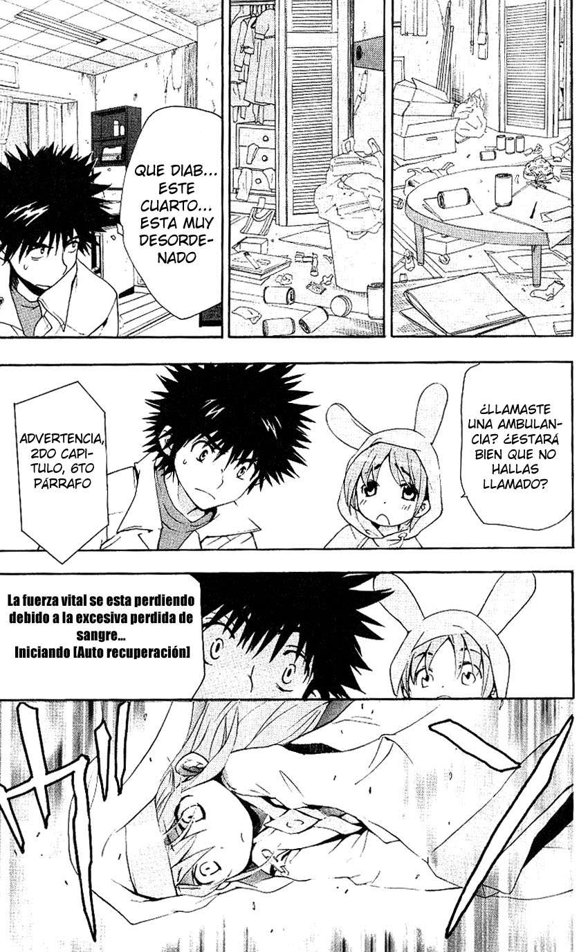 Toaru Majutsu no Index Capitulo 5: Fin del cancer, apuntando hacia la dirección occidental página 10