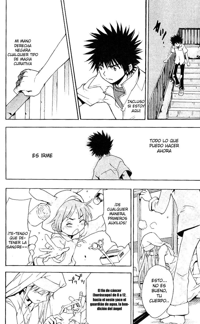 Toaru Majutsu no Index Capitulo 5: Fin del cancer, apuntando hacia la dirección occidental página 13