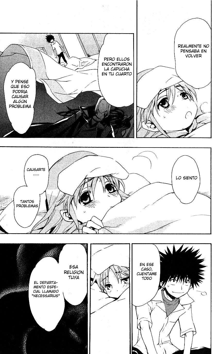 Toaru Majutsu no Index Capitulo 5: Fin del cancer, apuntando hacia la dirección occidental página 26