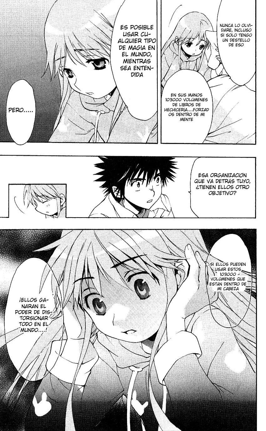 Toaru Majutsu no Index Capitulo 5: Fin del cancer, apuntando hacia la dirección occidental página 28
