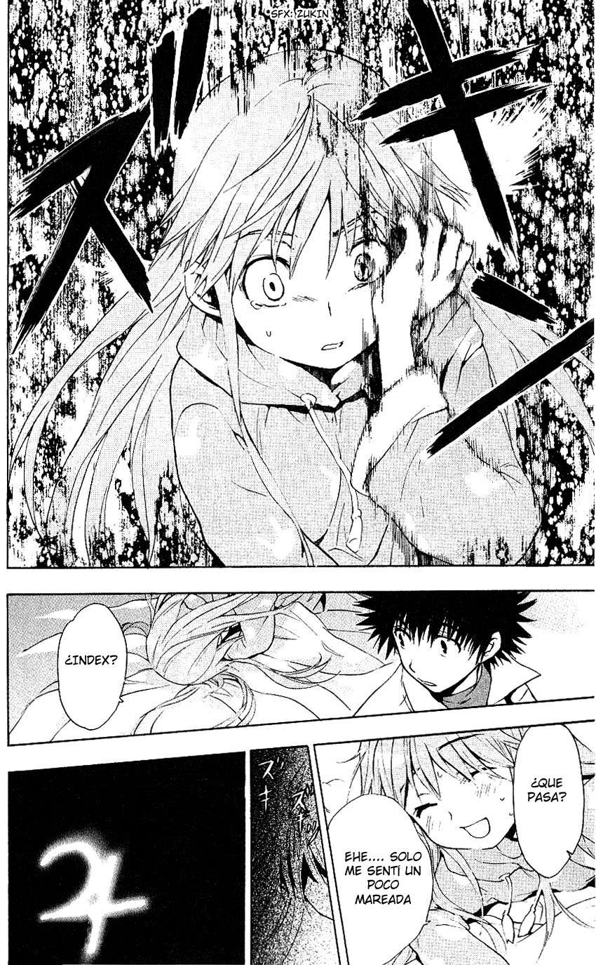 Toaru Majutsu no Index Capitulo 5: Fin del cancer, apuntando hacia la dirección occidental página 33