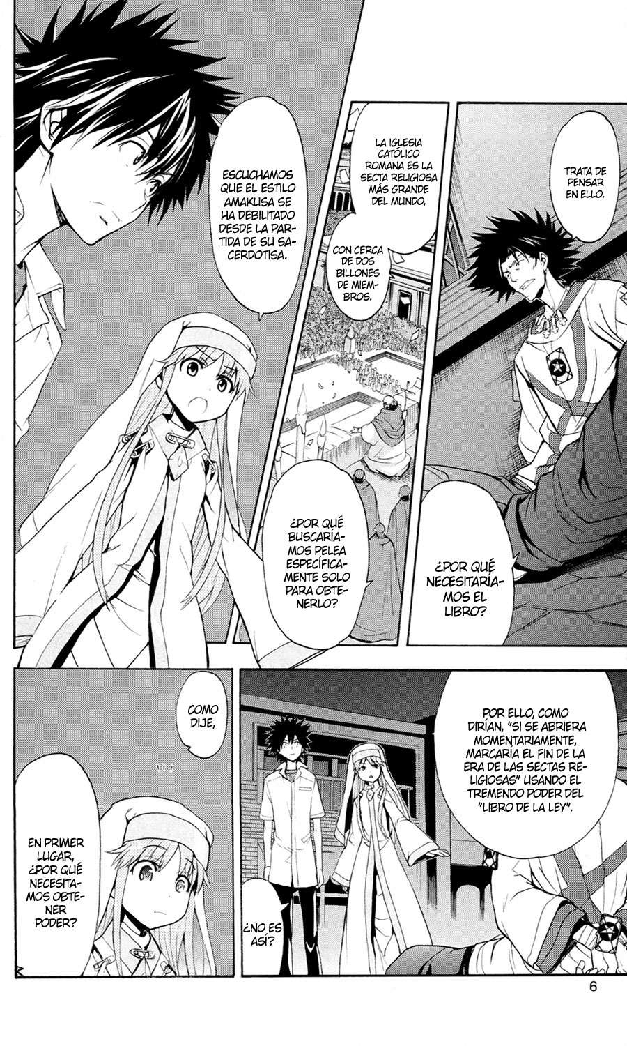 Toaru Majutsu no Index Capitulo 51: Iglesia Católica Romana página 9