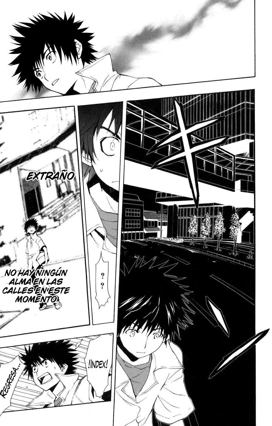 Toaru Majutsu no Index Capitulo 6: Una sombra bajo la luna página 24