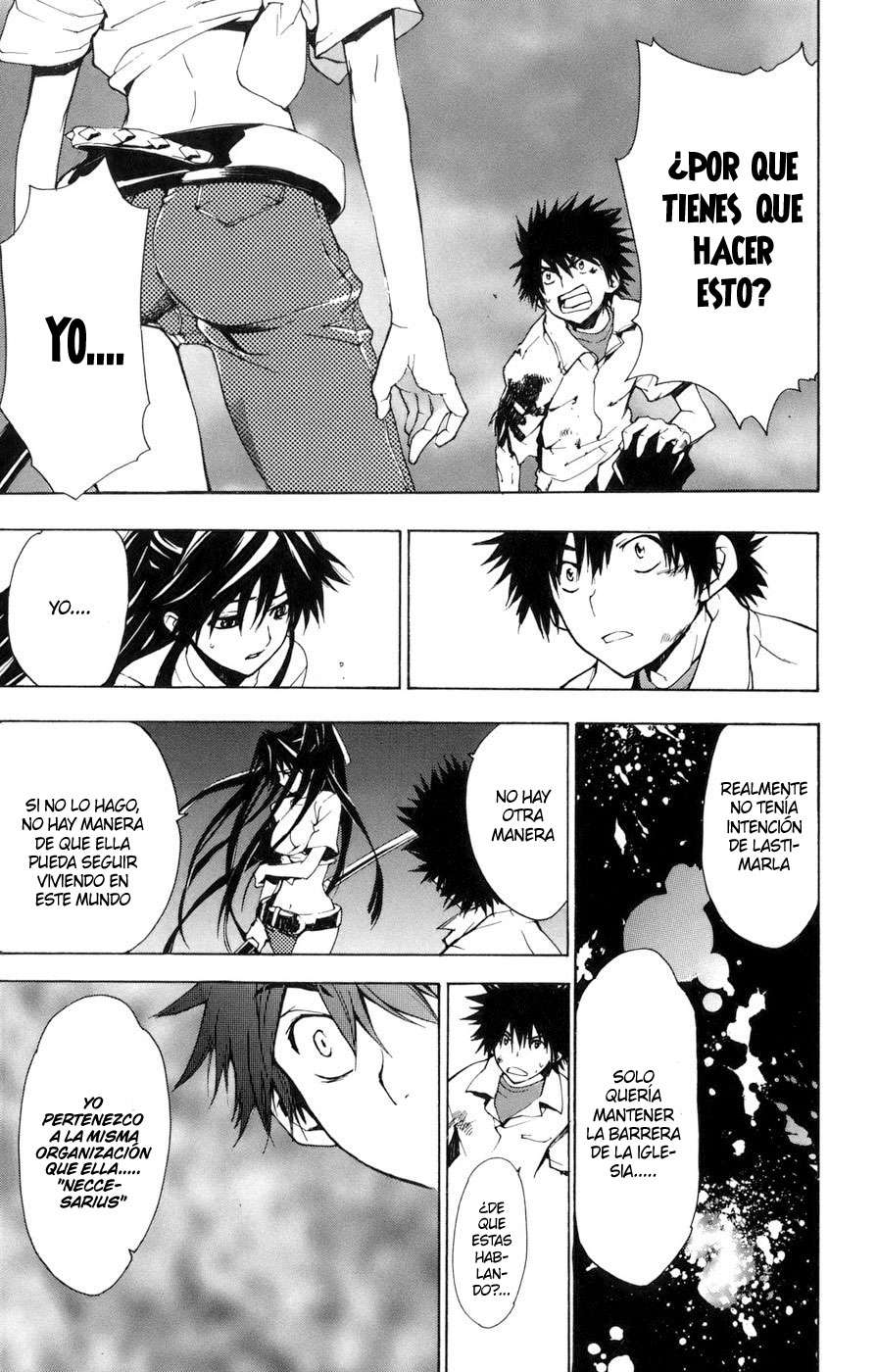Toaru Majutsu no Index Capitulo 6: Una sombra bajo la luna página 37