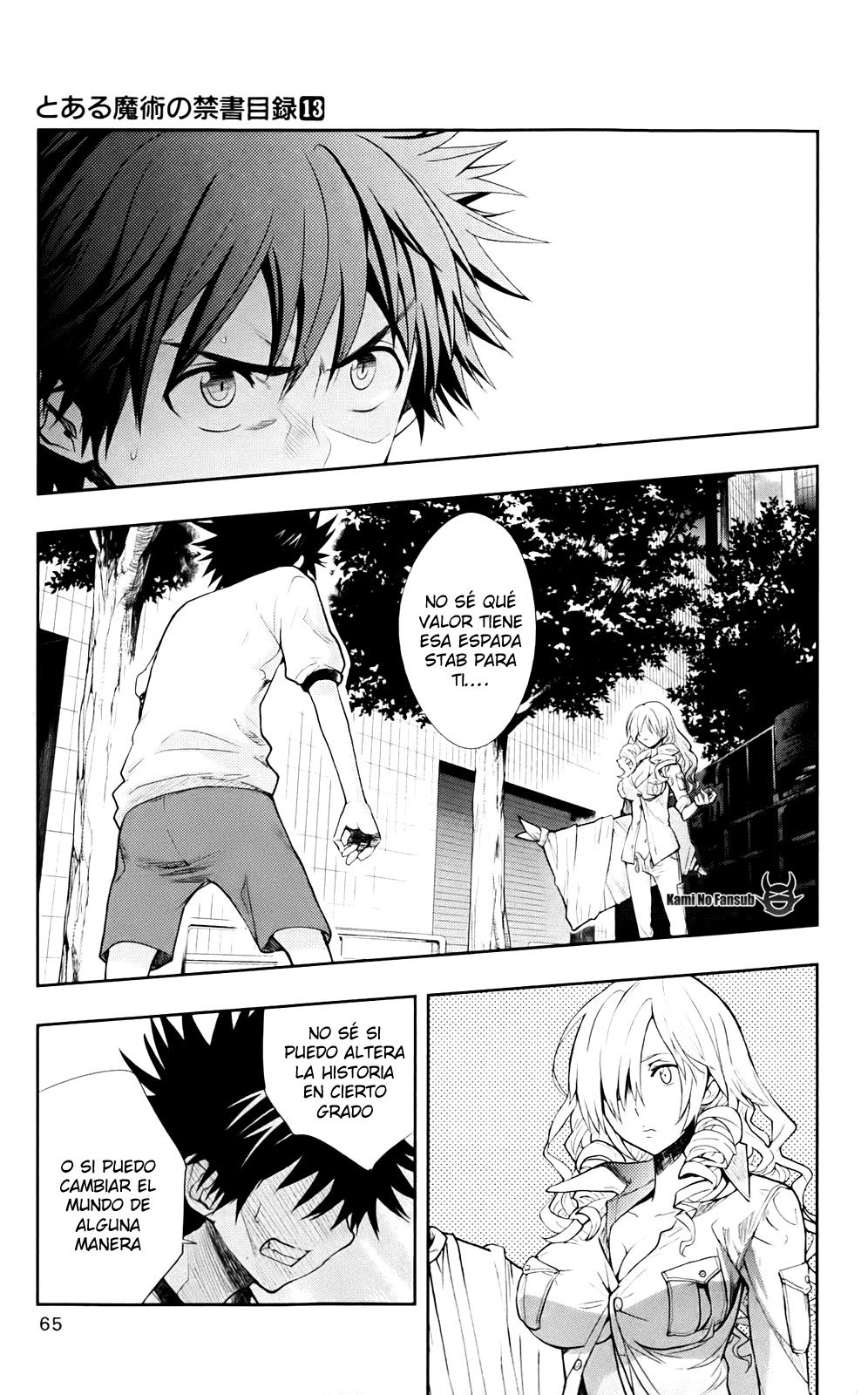 Toaru Majutsu no Index Capitulo 73: Shorthand (Parte 4) página 5