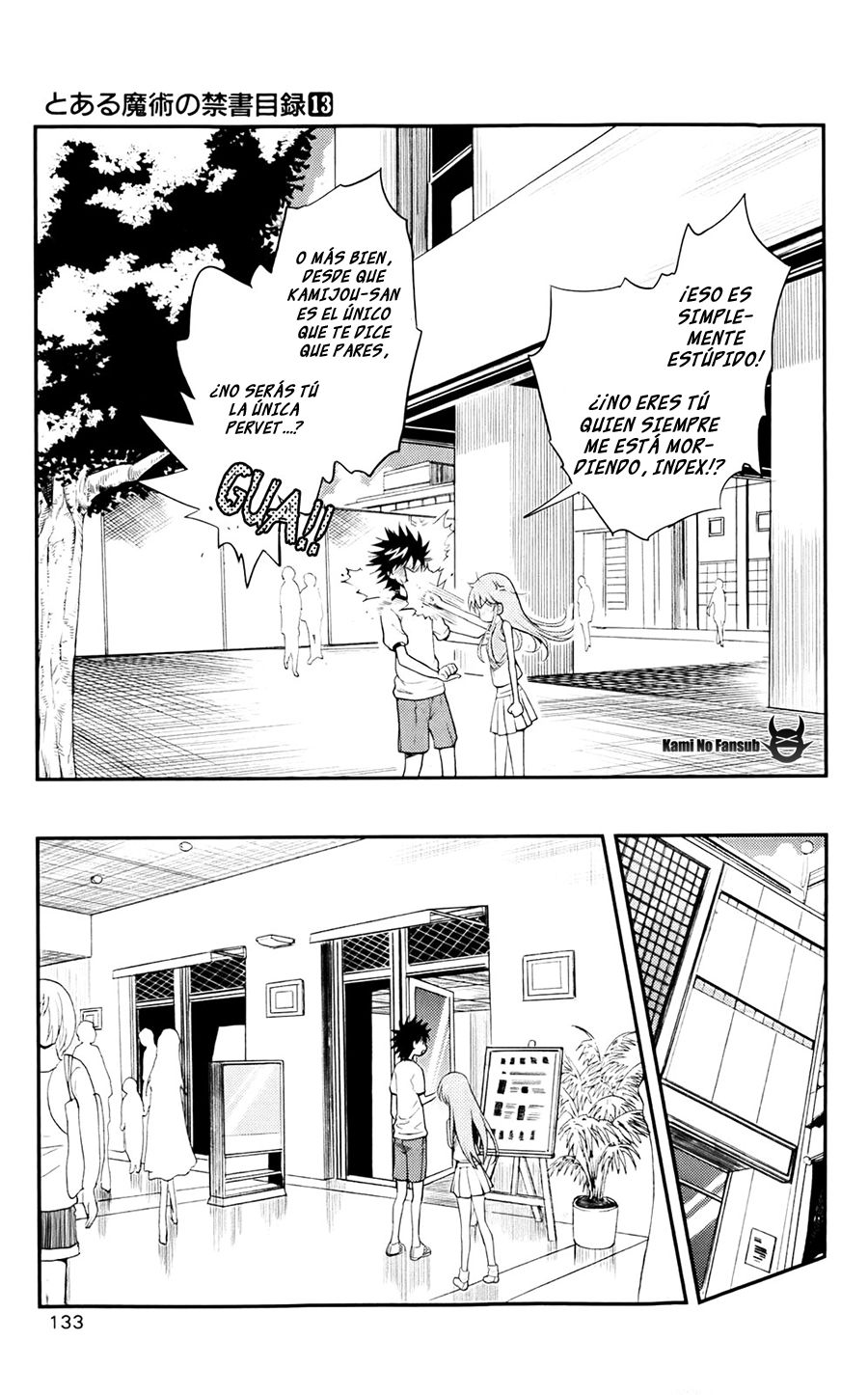 Toaru Majutsu no Index Capitulo 75: Receso del mediodia página 12
