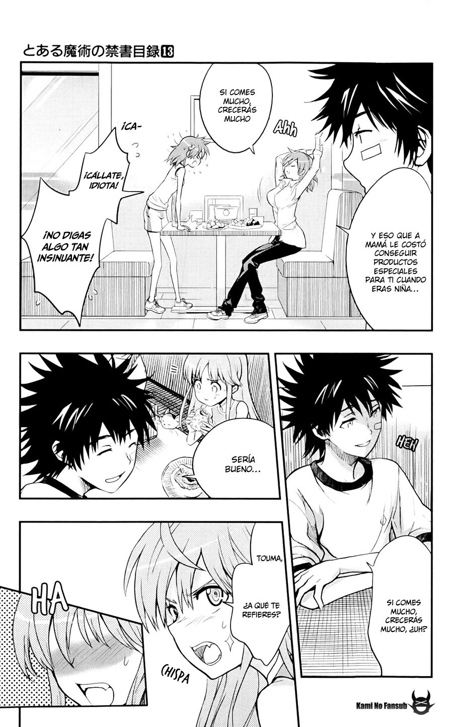 Toaru Majutsu no Index Capitulo 75: Receso del mediodia página 18