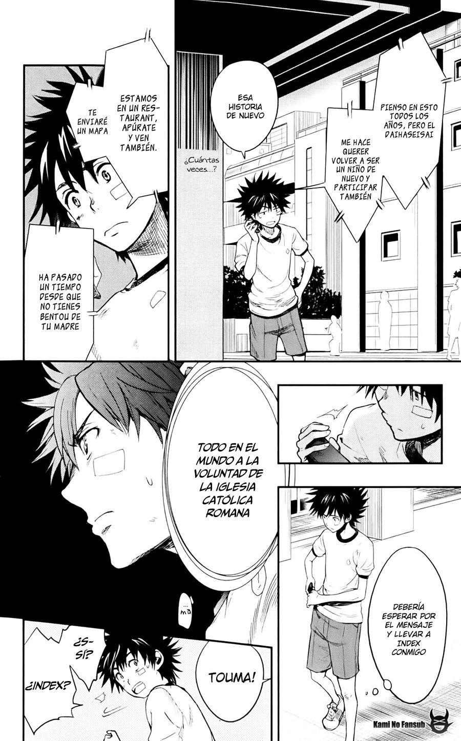 Toaru Majutsu no Index Capitulo 75: Receso del mediodia página 7