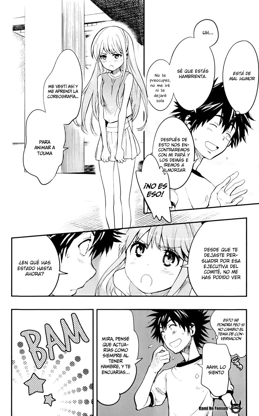 Toaru Majutsu no Index Capitulo 75: Receso del mediodia página 9