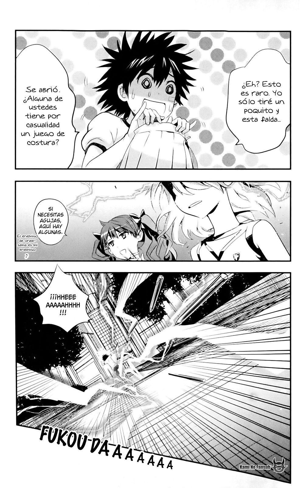 Toaru Majutsu no Index Capitulo 76: Reanudando la persecución página 13
