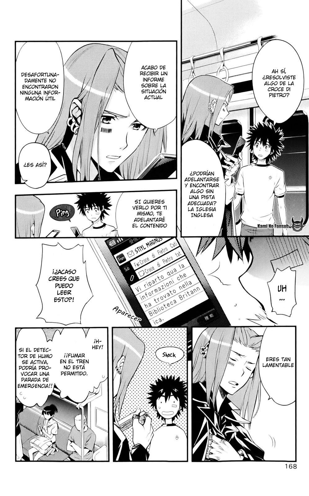 Toaru Majutsu no Index Capitulo 76: Reanudando la persecución página 22