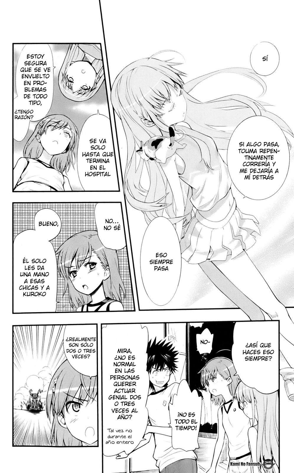 Toaru Majutsu no Index Capitulo 76: Reanudando la persecución página 4