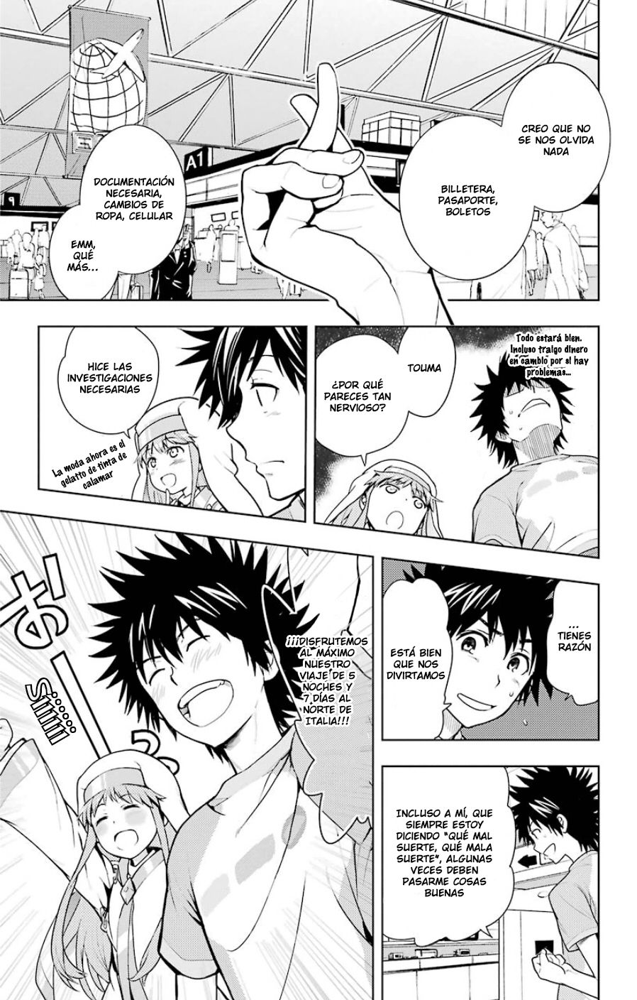 Toaru Majutsu no Index Capitulo 86: ¡Vamos de viaje a Italia! página 12
