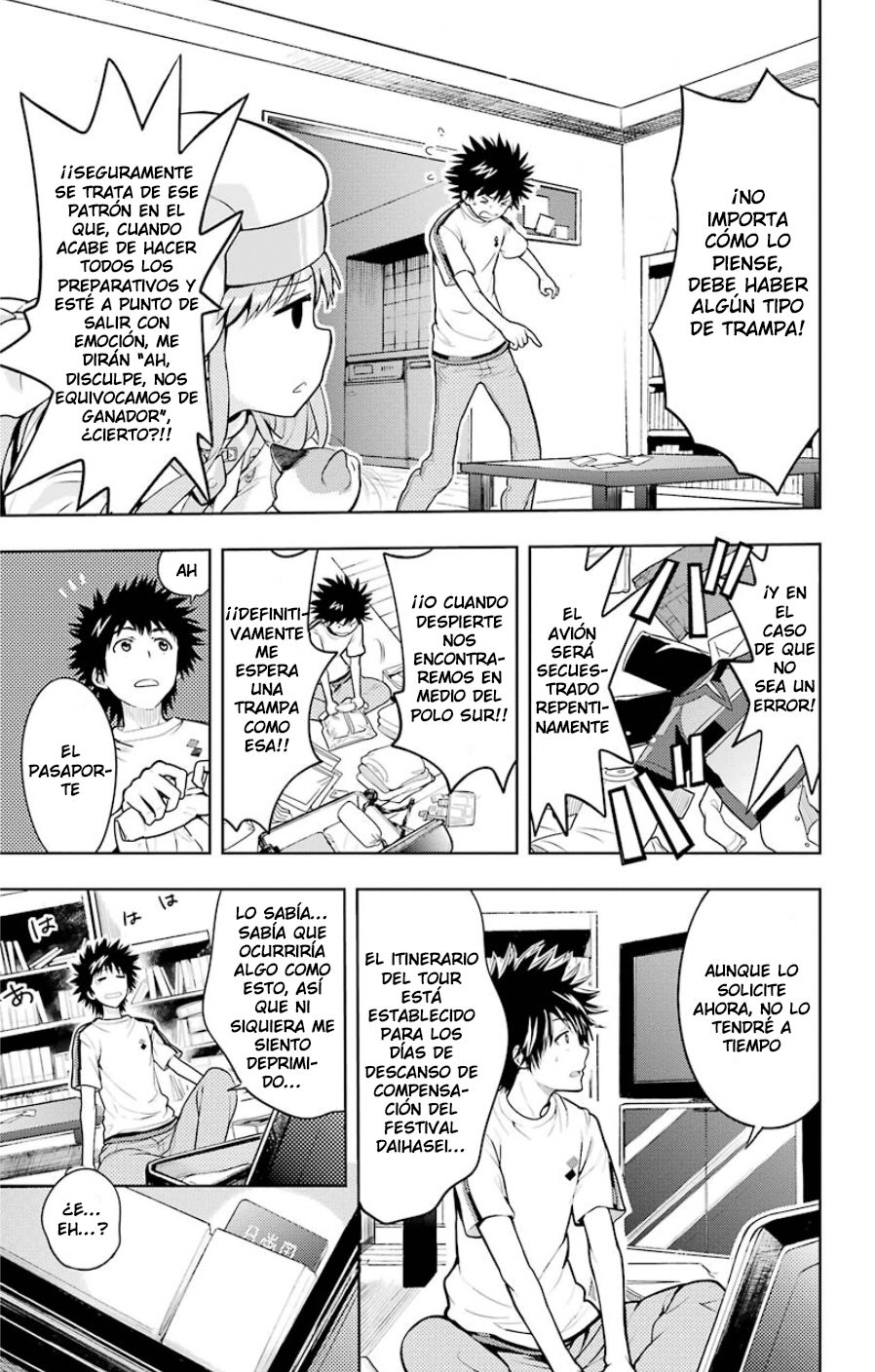 Toaru Majutsu no Index Capitulo 86: ¡Vamos de viaje a Italia! página 8