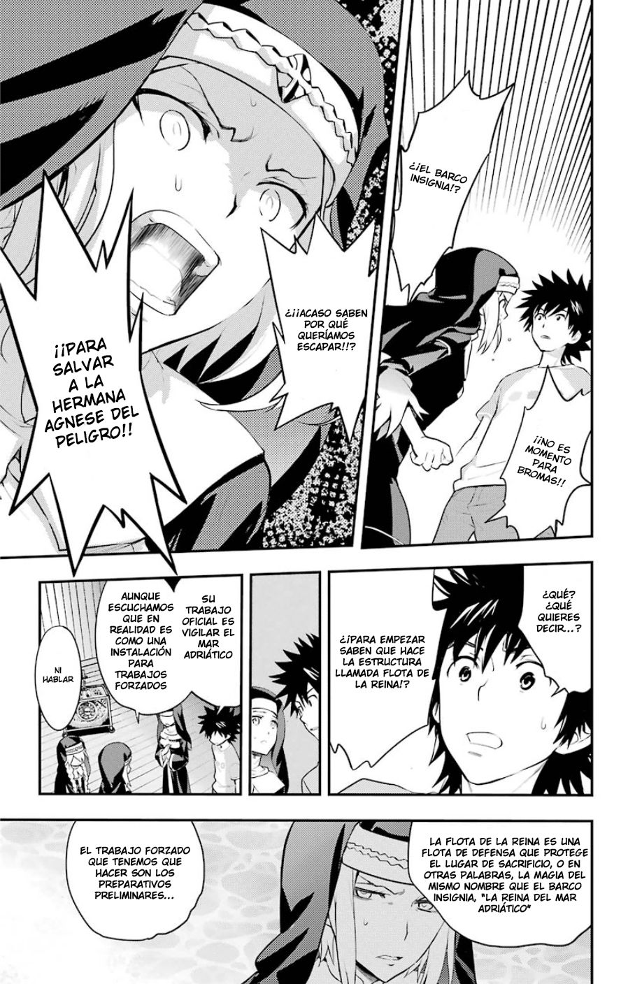 Toaru Majutsu no Index Capitulo 89: La Flota de la Reina 2 página 25