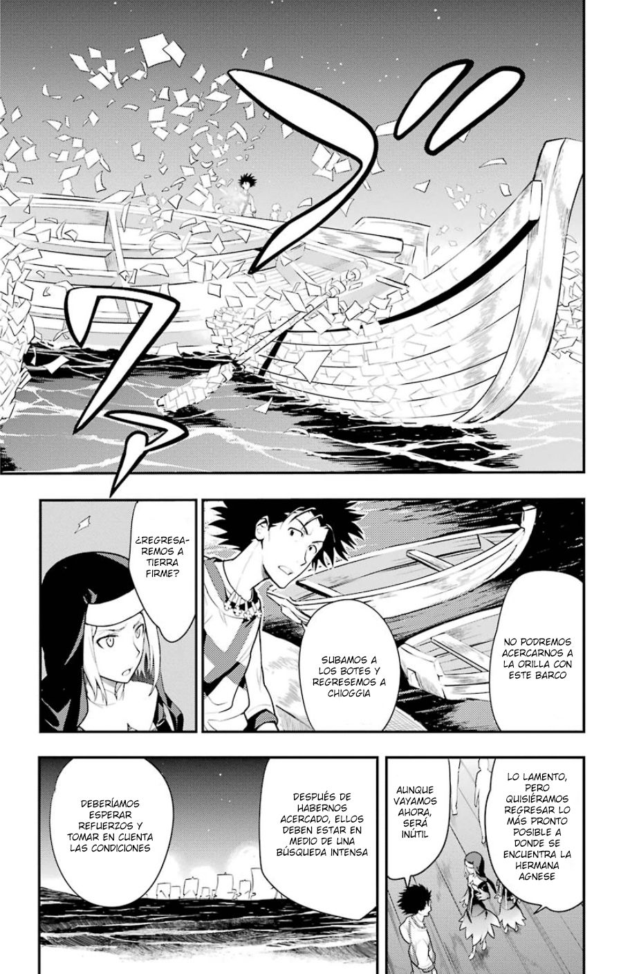 Toaru Majutsu no Index Capitulo 90: La Flota de la Reina 3 página 31